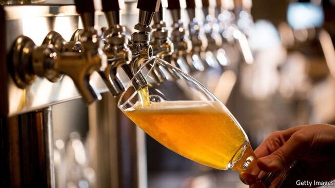 Pivo obsahuje méně alkoholu než vodka